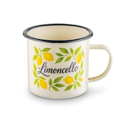 Kubek emaliowany retro Tadar Limoncello Cytryny 500 ml