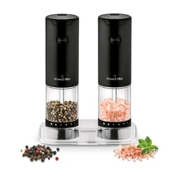 Młynki elektryczne do soli i pieprzu Starke Pro Vis 2 sztuki