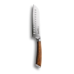 Nóż Santoku z twardej stali Starke Pro Keiko Yoko 12,5 cm