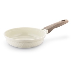 Patelnia z powłoką ceramiczną na indukcję Konighoffer Rosti 20 cm kremowa
