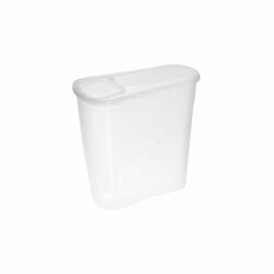 Pojemnik na żywność i produkty sypkie Plast Team 3,6 l biały