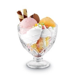 Pucharek do lodów szklany Tadar Helado 400 ml