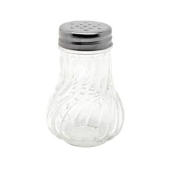 Solniczka lub pieprzniczka szklana Tadar transparentna