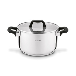 Garnek nierdzewny z pokrywką Starke Pro Sfera 5,8 l
