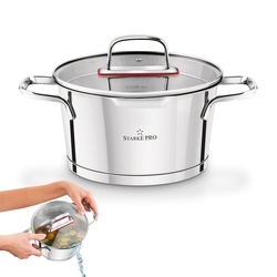 Garnek nierdzewny z pokrywką Starke Pro Speziale 3,1 l