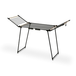 Suszarka balkonowa Konighoffer Spring Black Wooden 174 x 61 x 108 cm