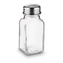 Szklana butelka z zakrętką kwadratowa Tadar 75 ml