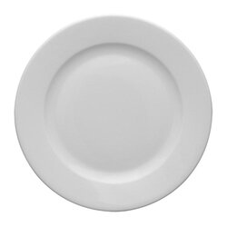 Talerz deserowy Lubiana Kaszub 17 cm biały