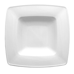 Talerz głęboki porcelanowy Lubiana Victoria 21,5 cm biały