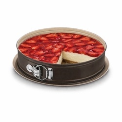 Tortownica okrągła z powłoką ceramiczną i podstawą Tadar 28 x 6,5 cm