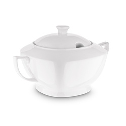 Waza do zupy porcelanowa Tadar II 3 l biała