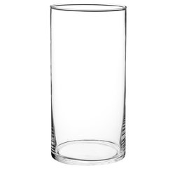 Wazon szklany prosty Tadar 12,5 x 25 cm