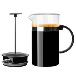 Zaparzacz tłokowy do kawy i herbaty Tadar Modo 1 l czarny