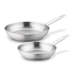 Zestaw 2 patelni stalowych na indukcję Starke Pro Gastro 24 cm 28 cm