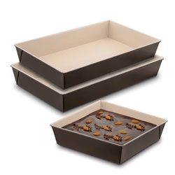 Zestaw 3 form do pieczenia z powłoką ceramiczną Tadar