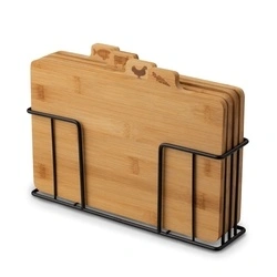 Zestaw 4 desek do krojenia ze stojakiem Konighoffer Cedar