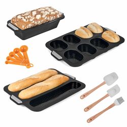 Zestaw do pieczenia ciast i pieczywa Tadar 11 elementów 3 formy miarki i akcesoria