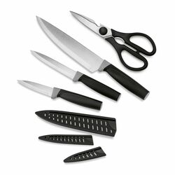 Zestaw noży kuchennych i nożyczki Tadar 4 elementy