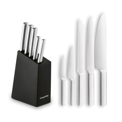 Zestaw noży kuchennych w bloku kauczukowym Konighoffer Harmony 6 element&oacute;w