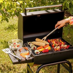 Akcesoria do grilla w etui Konighoffer BBQ Felix 3 akcesoria