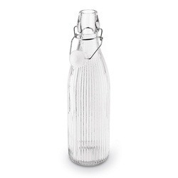 Butelka szklana z klipsem Tadar Paski 550 ml