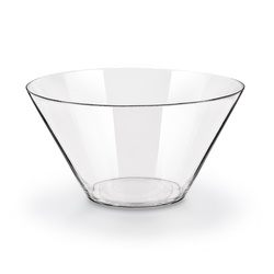 Duża szklana miska salaterka Tadar Cone 4l