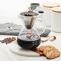 Dzbanek przelewowy do kawy i herbaty z zaparzaczem Tadar Freddo 800 ml