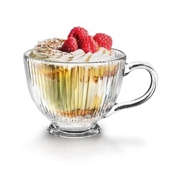 Filiżanka szklana kubek Tadar Liwia 420 ml