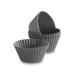Foremki papilotki do pieczenia muffinek i babeczek Tadar Silico 6 sztuk