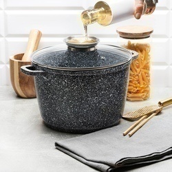 Garnek ceramiczny wysoki Konighoffer Kingstone 4 l okrągły z aromatyzerem