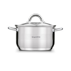 Garnek na indukcję ze stali nierdzewnej Konighoffer Faro 2,6 l