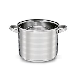 Garnek prosty ze stali nierdzewnej Tadar Paski 6,5 l