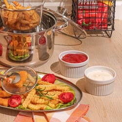 Kokilka do zapiekania porcelanowa Tadar 9 cm biała