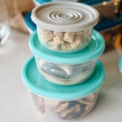 Komplet 7 pojemników na żywność Tadar Pilado okrągłe