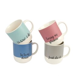 Komplet kubków porcelanowych Tadar Softly 430 ml 4 szt.