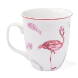 Kubek porcelanowy duży Tadar Flamingo 550 ml