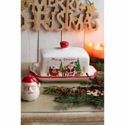 Maselniczka ceramiczna bożonarodzeniowa Tadar Christmas 19 x 13 x 9,6 cm