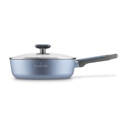 Patelnia głęboka na indukcję non stick z pokrywką Starke Pro Double 28 cm