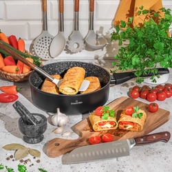 Patelnia indukcyjna głęboka non-stick Starke Pro Sesar 24 cm