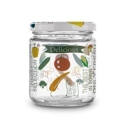 Słoiki szklane z metalową zakrętką Tadar Papryka 400 ml 6 sztuk