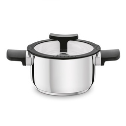 Zestaw garnków nierdzewnych z pokrywkami Starke Pro Eterno 8 elementów