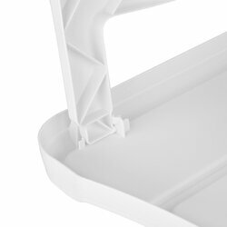 Stolik składany Plastic Forte 51 x 33 x 21,5 cm biały