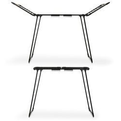 Suszarka balkonowa Konighoffer Spring Black Wooden 174 x 61 x 108 cm