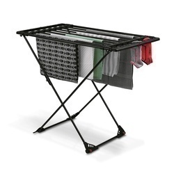 Suszarka balkonowa teleskopowa Konighoffer Lara Black 108-190 x 57 x 92 cm