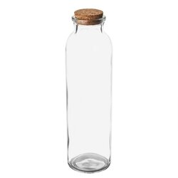 Szklana butelka z korkiem Tadar Stożek 350 ml