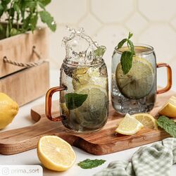Szklanki Starke Pro Arube 300 ml czarne 2 szt.