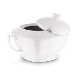 Waza do zupy porcelanowa Tadar II 3 l biała