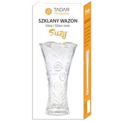Wazon szklany Tadar Suzy 23,8 x 13 x 8 cm