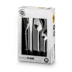 Zestaw sztućców na 6 osób Konighoffer Flare 24 elementy