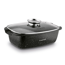 Brytfanna aluminiowa z powłoką ceramiczną i aromatyzerem Konighoffer Kingstone 5,5 l